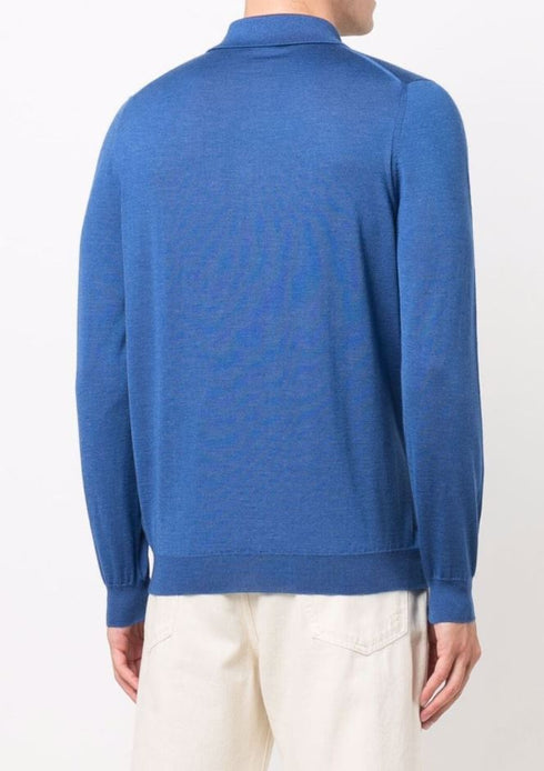 Classic long sleeve polo-shirt